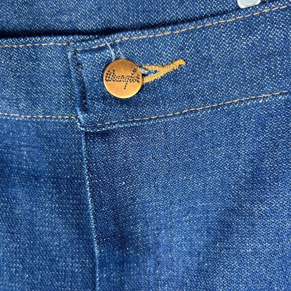 Wrangler Jeans Men 40x32 Blue Cowboy Cut 13MWZ Suspender Buttons Denim Pants